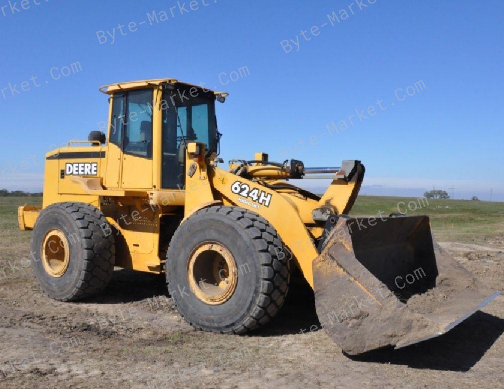 John Deere 624H Loader/TC62H Tool Carrier Repair Technical Manual in PDF image