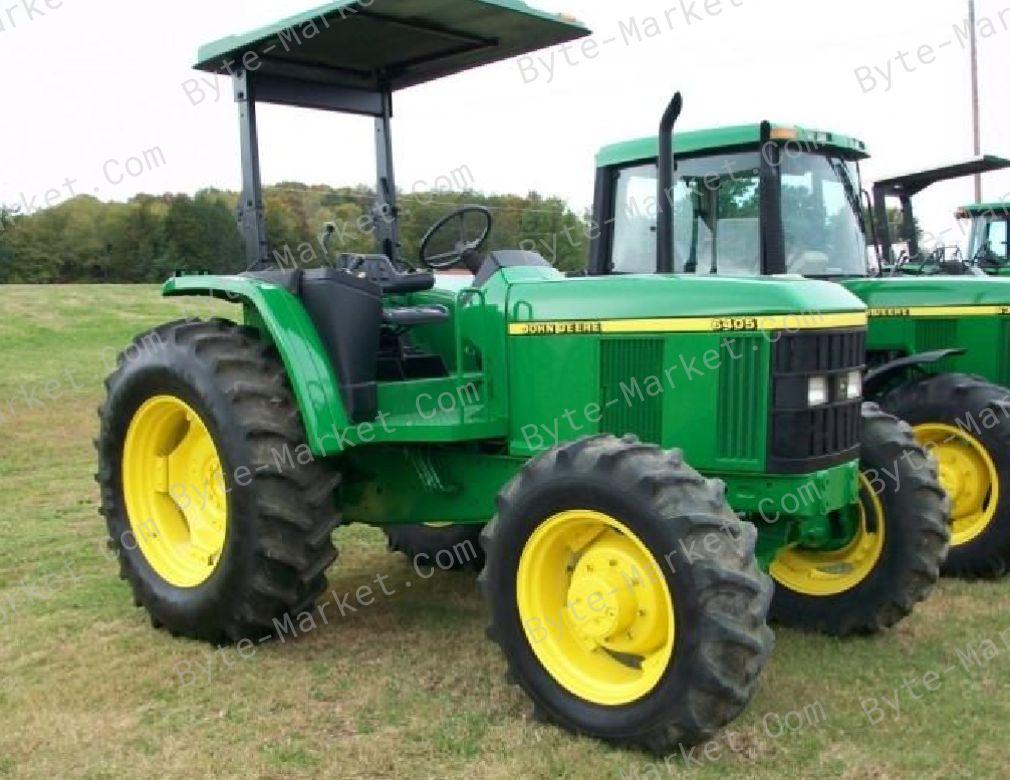 John Deere 6405/6605 Tractors Repair Technical Manual in PDF image