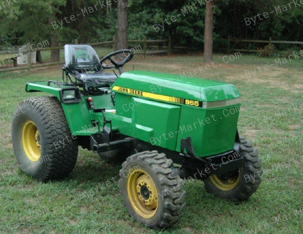John Deere 655/755/855/955/756/856 Compact Utility Tractors Technical Manual in PDF image