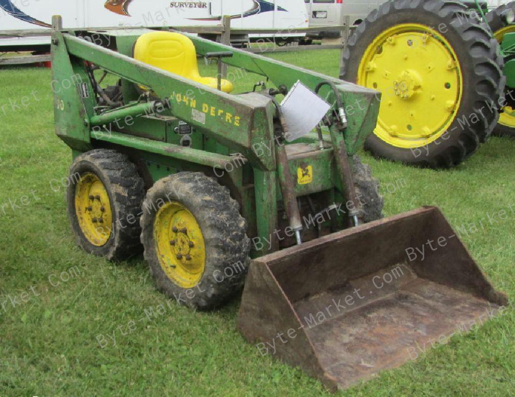 John Deere 70 Skid Steer Loader Technical Manual in PDF image