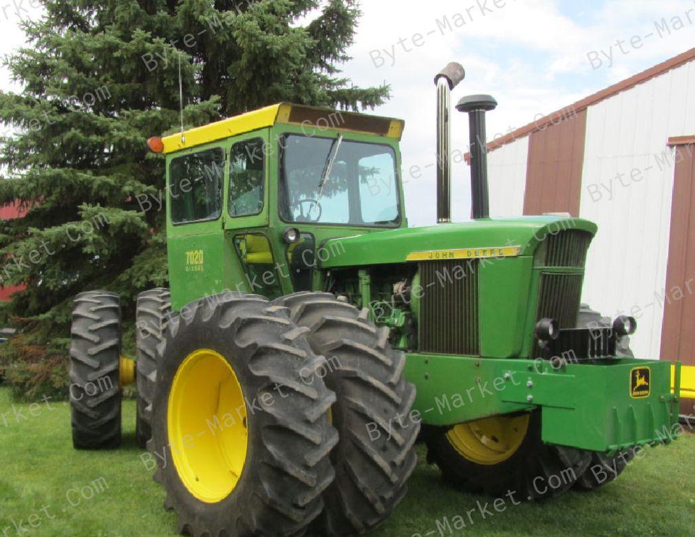 John Deere 7020 Tractor Technical Manual in PDF image