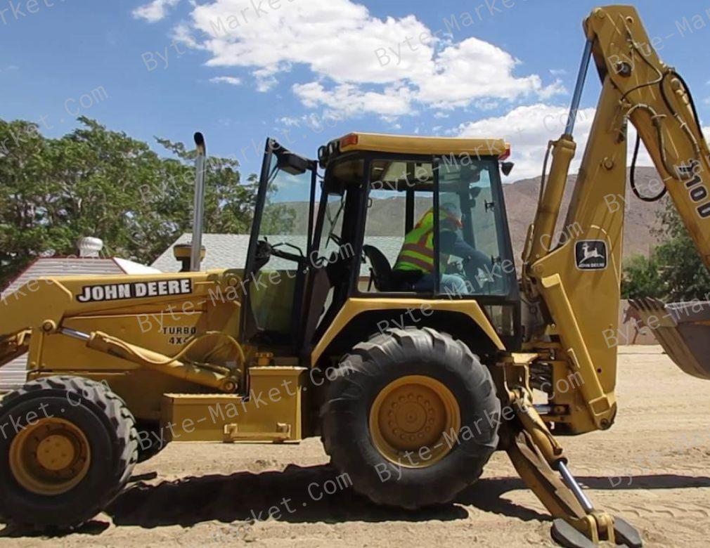 John Deere 710D Backhoe Loader Operation and Test Technical Manual in PDF image