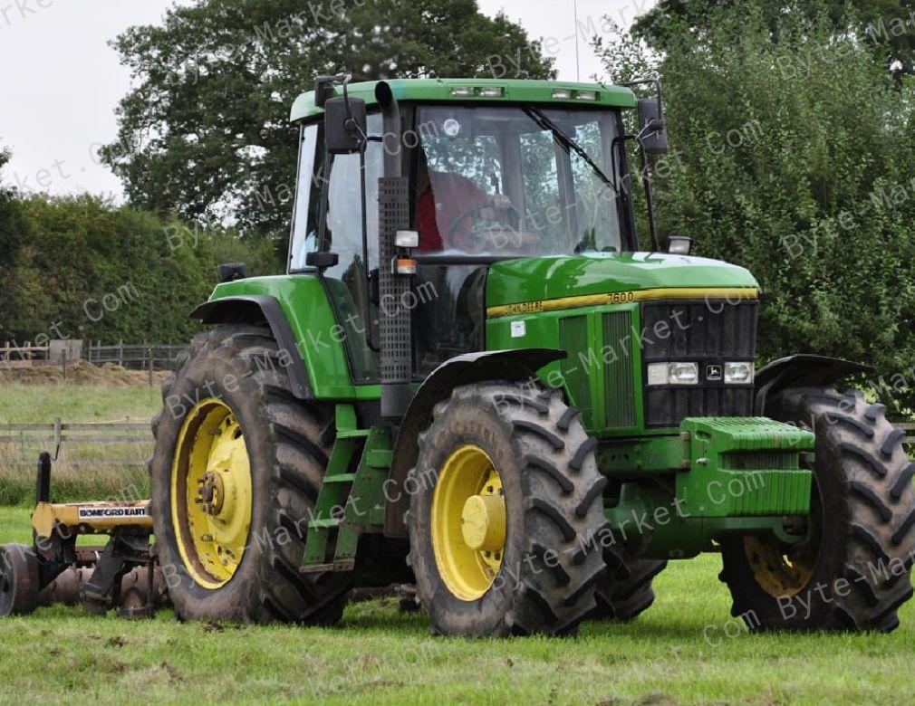 John Deere 7640 Knuckleboom Loader Technical Manual in PDF image