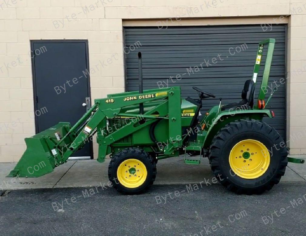 John Deere 790 Compact Utility Tractor Technical Manual in PDF image