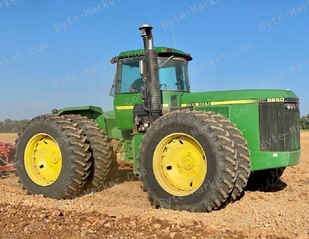 John Deere 8450 8650 8850 Tractor Technical Manual in PDF image