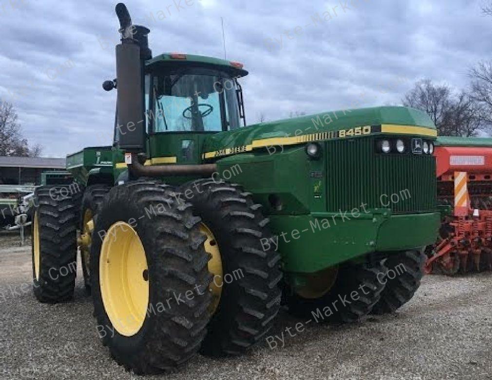 John Deere 8450-8650 Tractors Technical Manual in PDF image