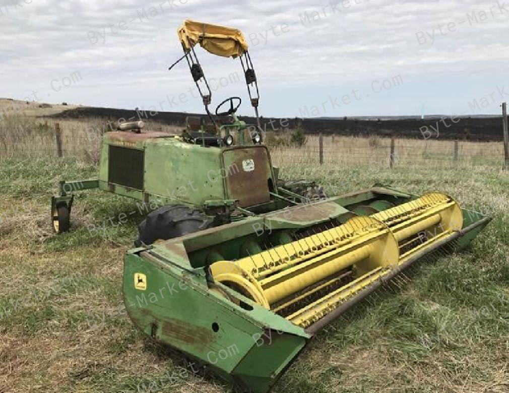 John Deere 880 Hydrostatic Drive Windrower Technical Manual in PDF image