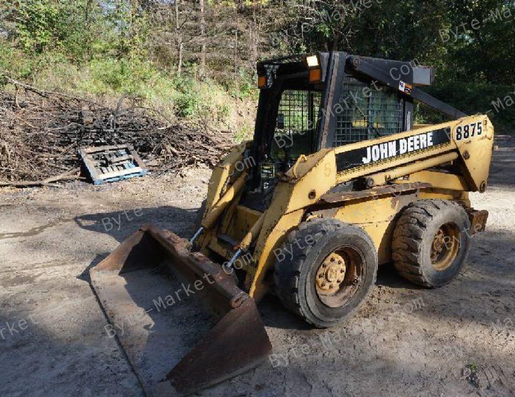 John Deere 8875 Skid Steer Loader Technical Manual in PDF image