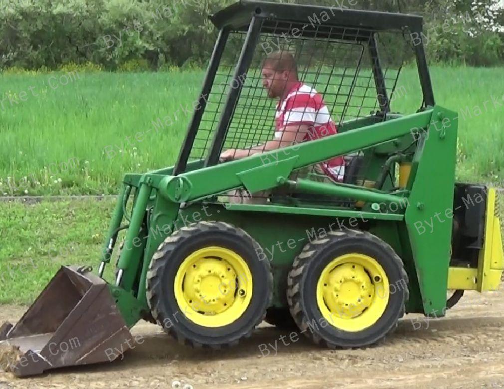 John Deere 90 Skid Steer Loader Technical Manual in PDF image