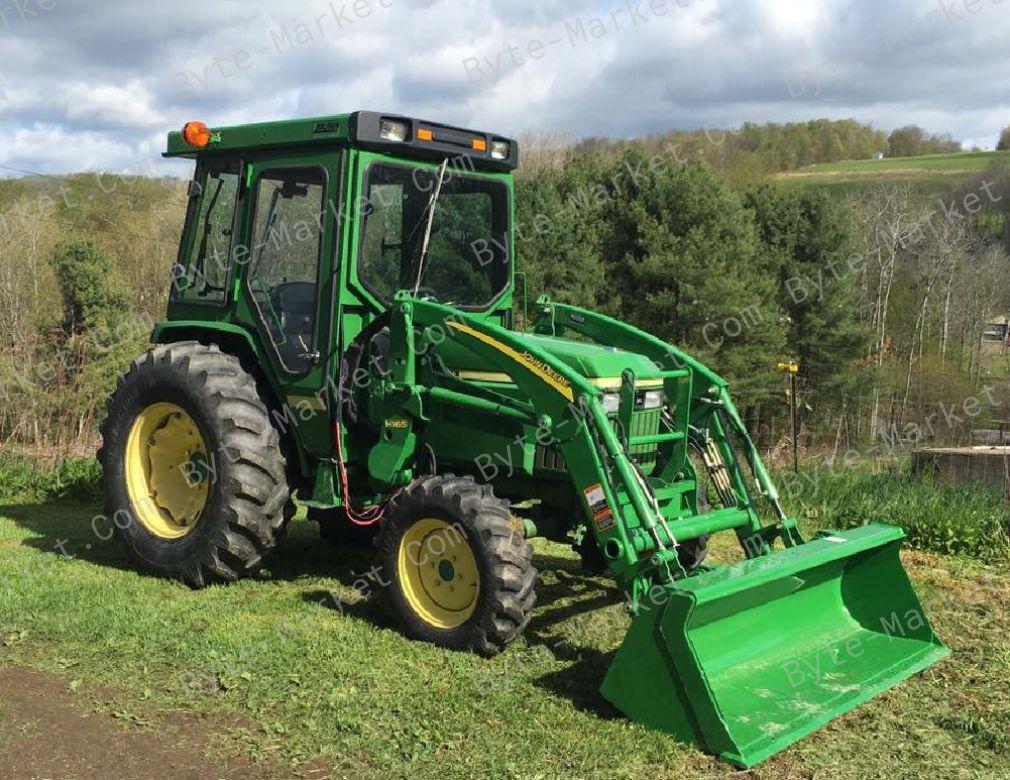 John Deere 990 Compact Utility Tractor Technical Manual in PDF image