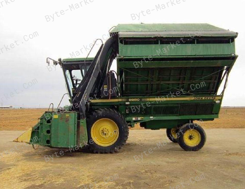 John Deere 9950 Cotton Picker Technical Manual in PDF image