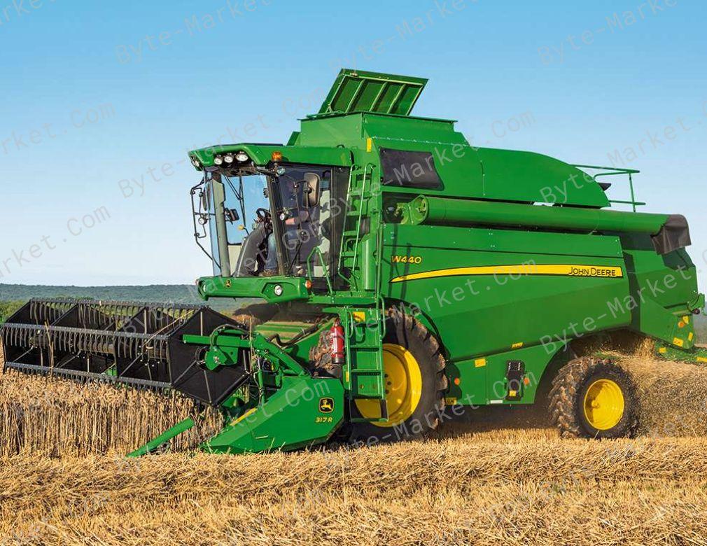 John Deere Combine W440 Technical Manual in PDF image