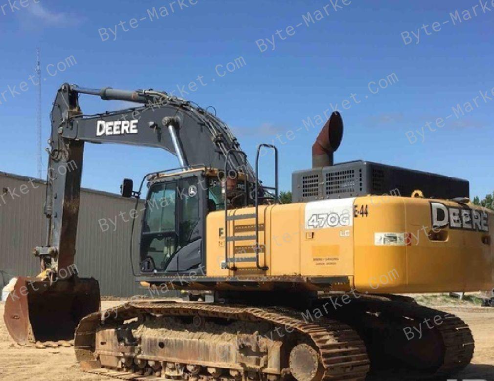 John Deere Excavator 470GLC Operation /Test Technical Manual in PDF image