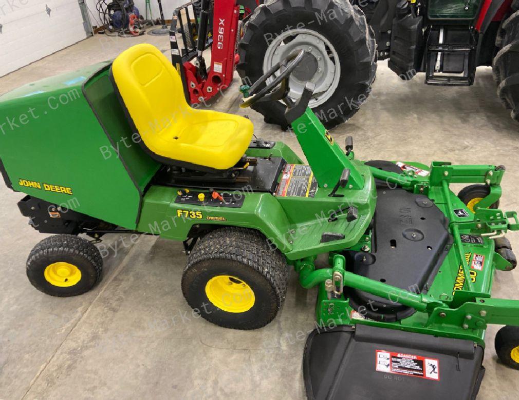 John Deere F735 Front Mower Techical Manual in PDF image