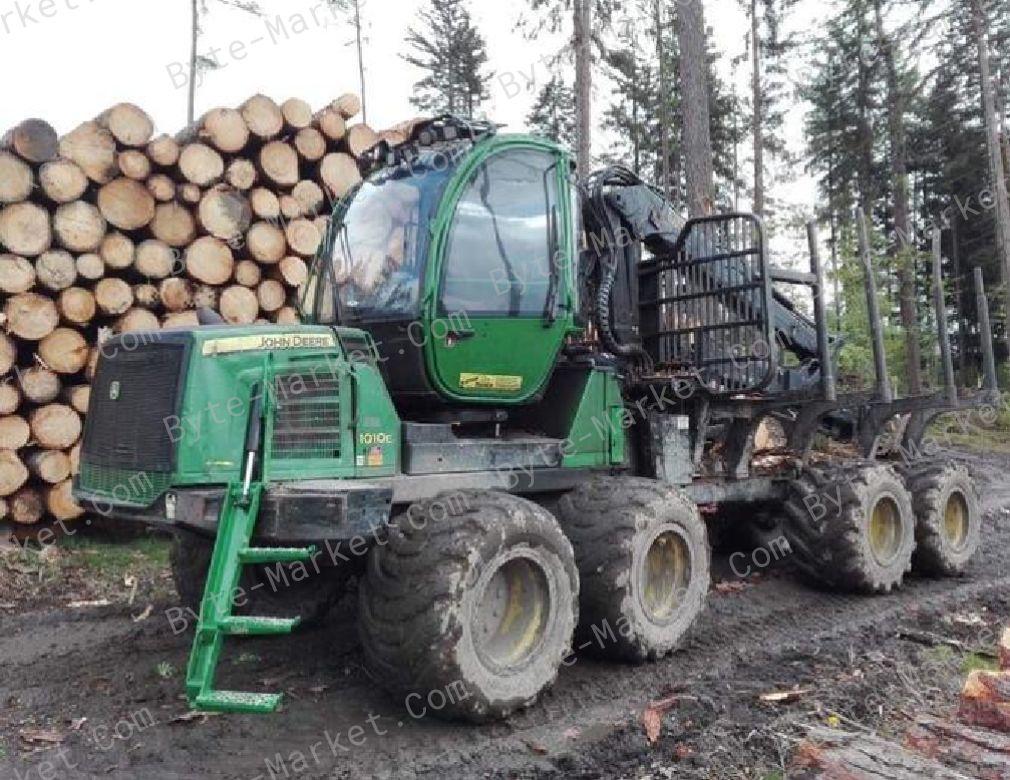 John Deere Forwarder 1010E Electric Schematics Manual in PDF image