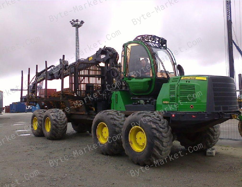 John Deere Forwarder 1910E Electric Schematics Manual in PDF image