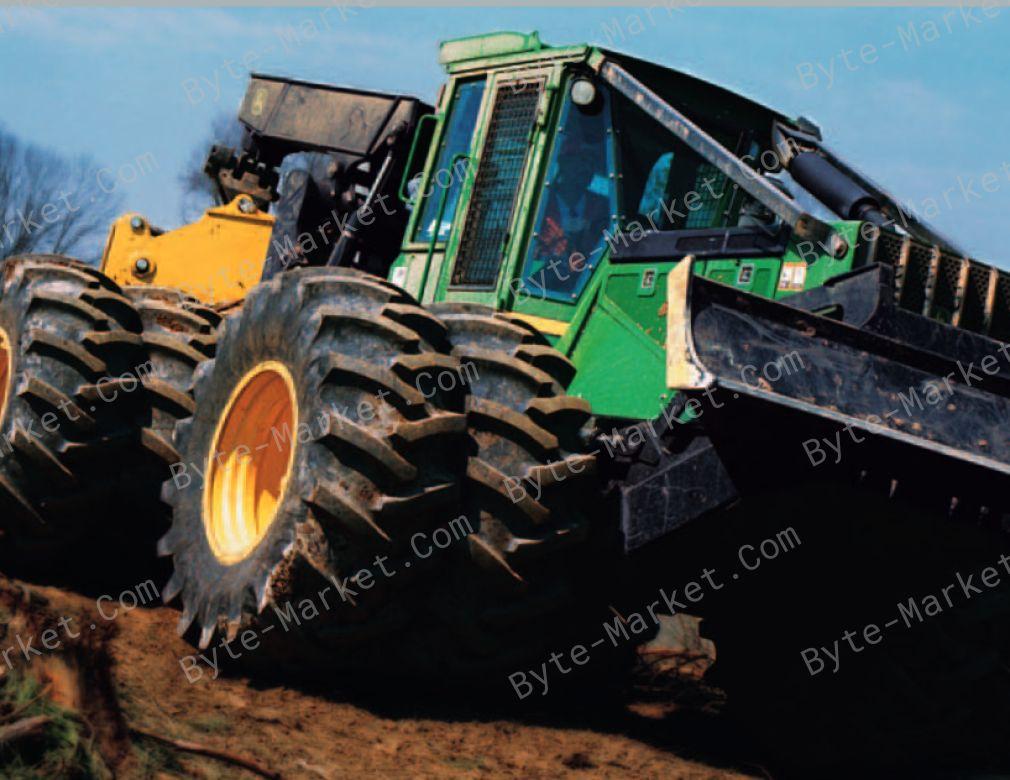 John Deere G-III and D Series Skidders Repair Technical Manual in PDF image