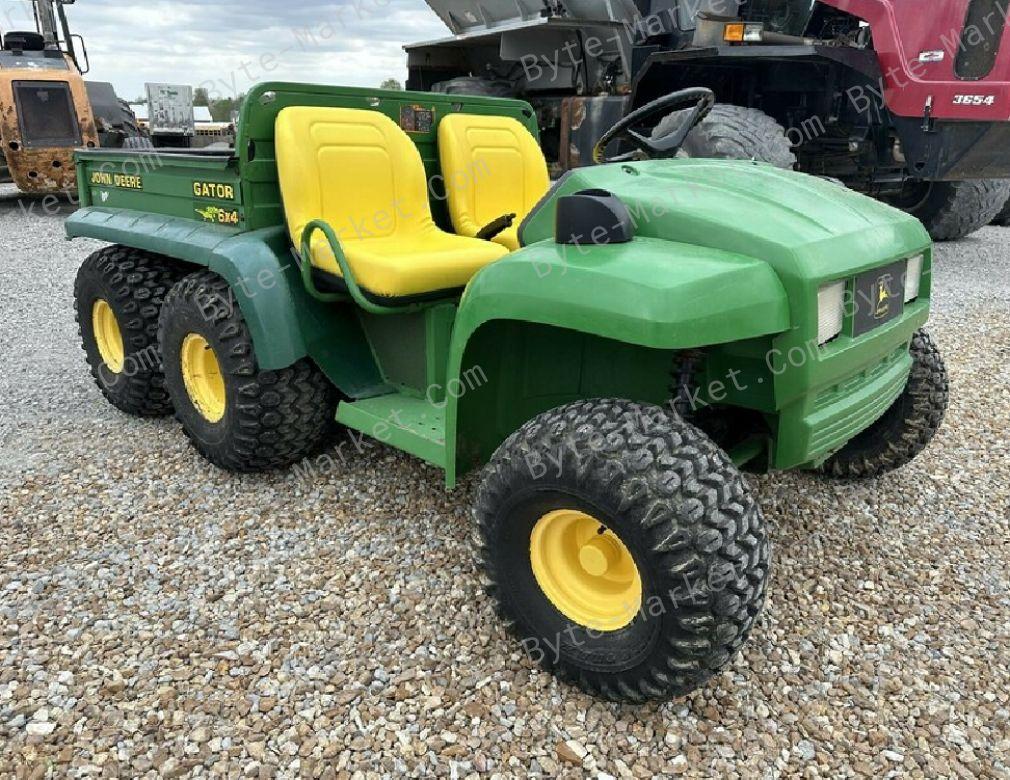 John Deere Gator Utility Vehicle TS TH 6x4 Diesel Technical Manuals in PDF image