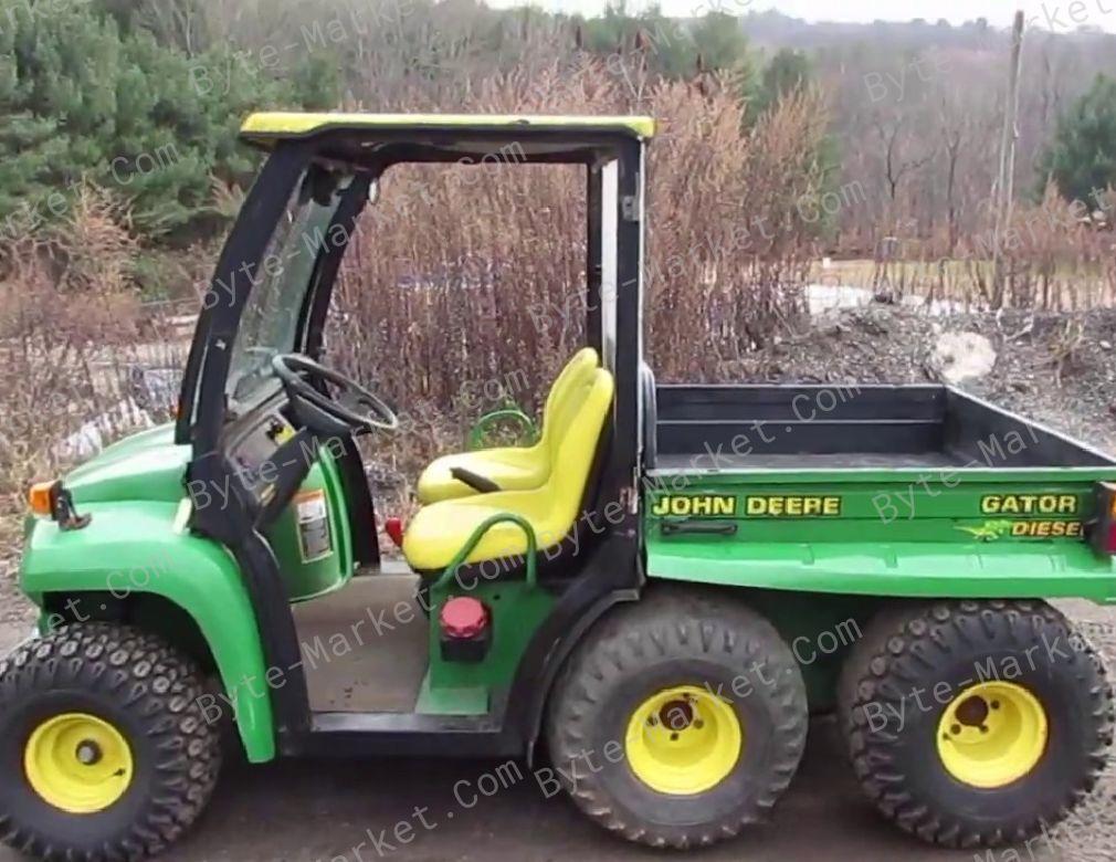 John Deere Gator Utility Vehicles 4x2/4x6 Technical Manual in PDF image