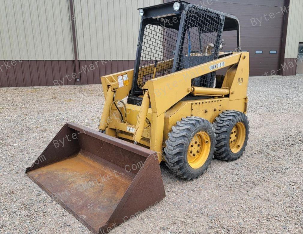 John Deere JD24 Skid Steer Loader Technical Manual in PDF image
