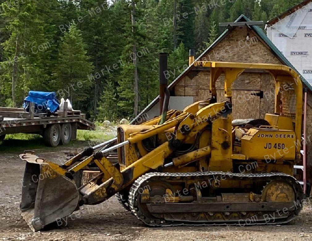 John Deere JD450 Crawler Tractor and Loader Service Manual in PDF image