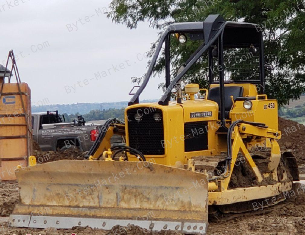 John Deere JD450B Crawler Tractor Technical Manuals in PDF image