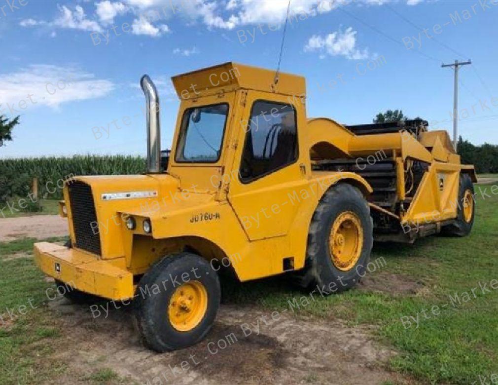 John Deere JD760 Elevating Scraper Service Manual in PDF image