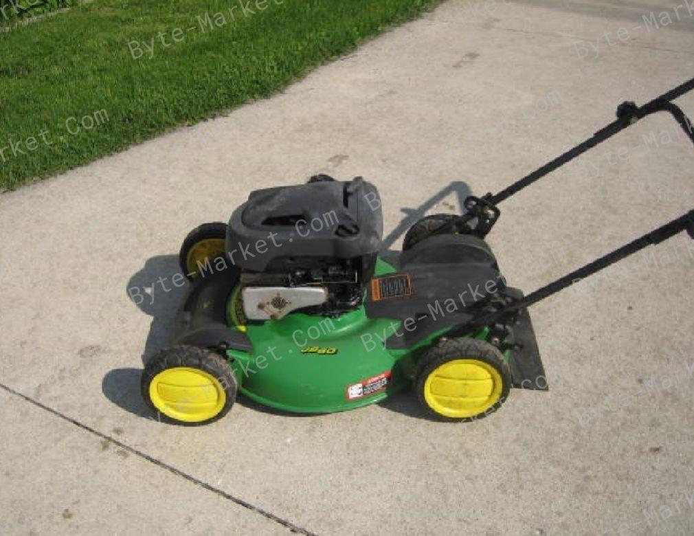 John Deere JS60 JS60H JS61 JS63 JS63H JS63E Walk-Behind Rotary Mowers Technical Manual in PDF image