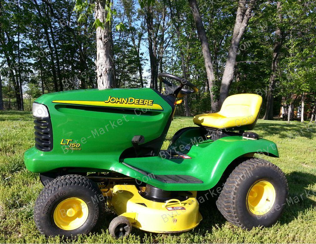 John Deere LT150/160/170/180/190 Lawn Tractors Technical Manual in PDF image