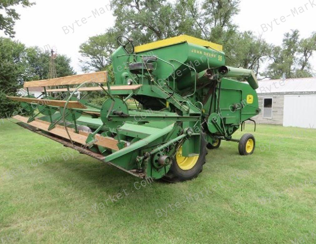 John Deere No. 55 Combine Service Manual in PDF image
