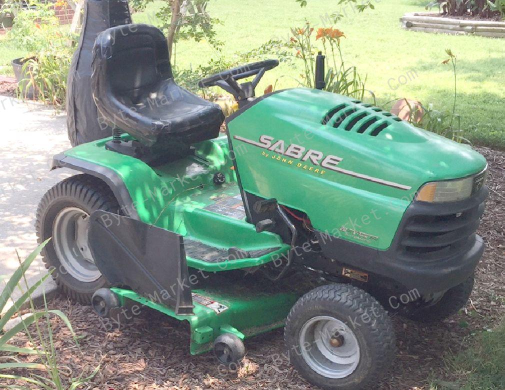 John Deere Sabre Lawn Tractors Technical Manual in PDF image
