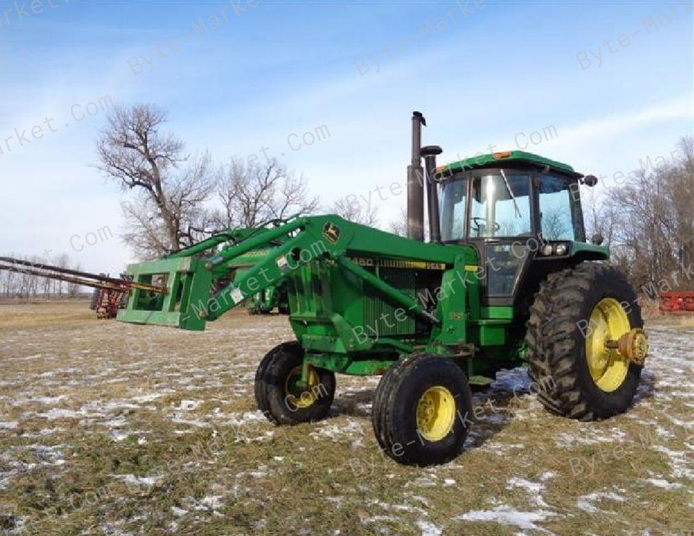 John Deere Series 4050 4250 4450 4650 4850 Tractor Shop Manual in PDF image