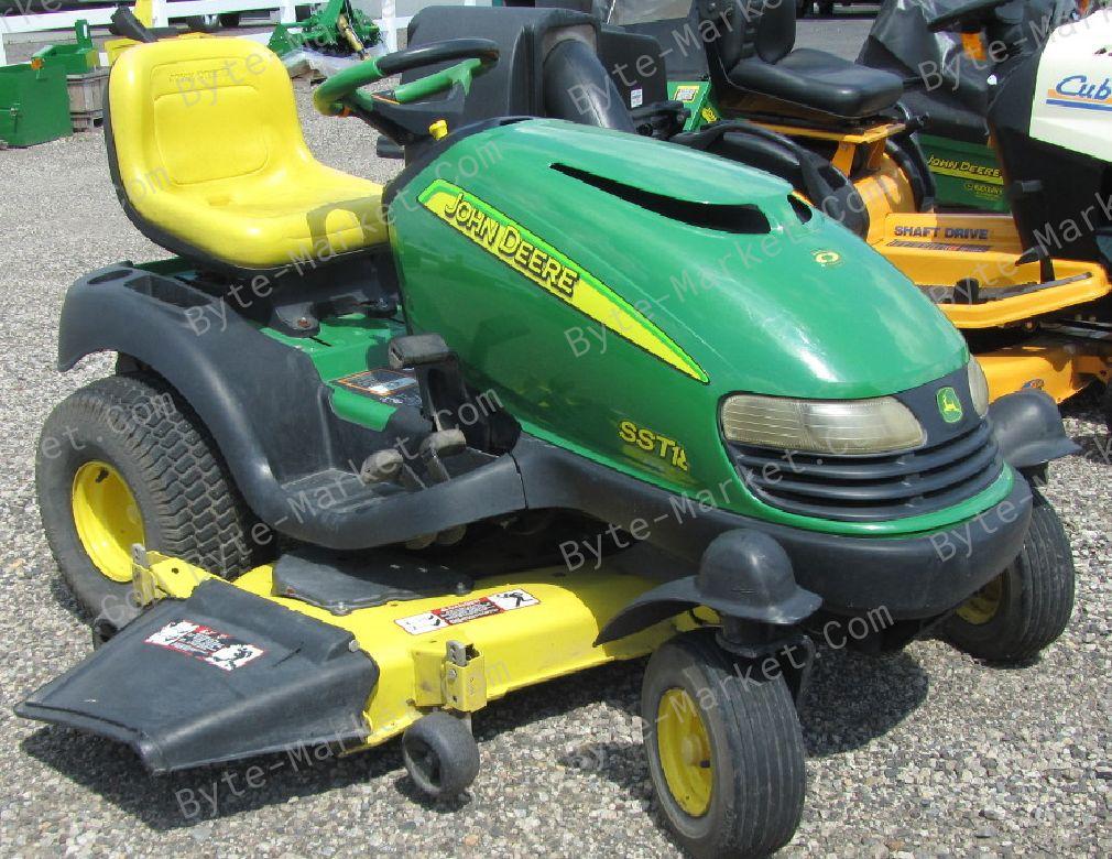 John Deere SST15/SST16/SST18 Spin-Steer Lawn Tractor Technical Manual in PDF image