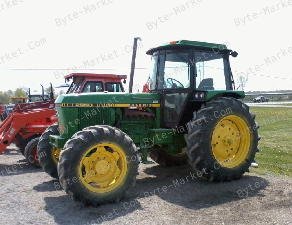 John Deere Tractor 2950 Technical Manual in PDF image