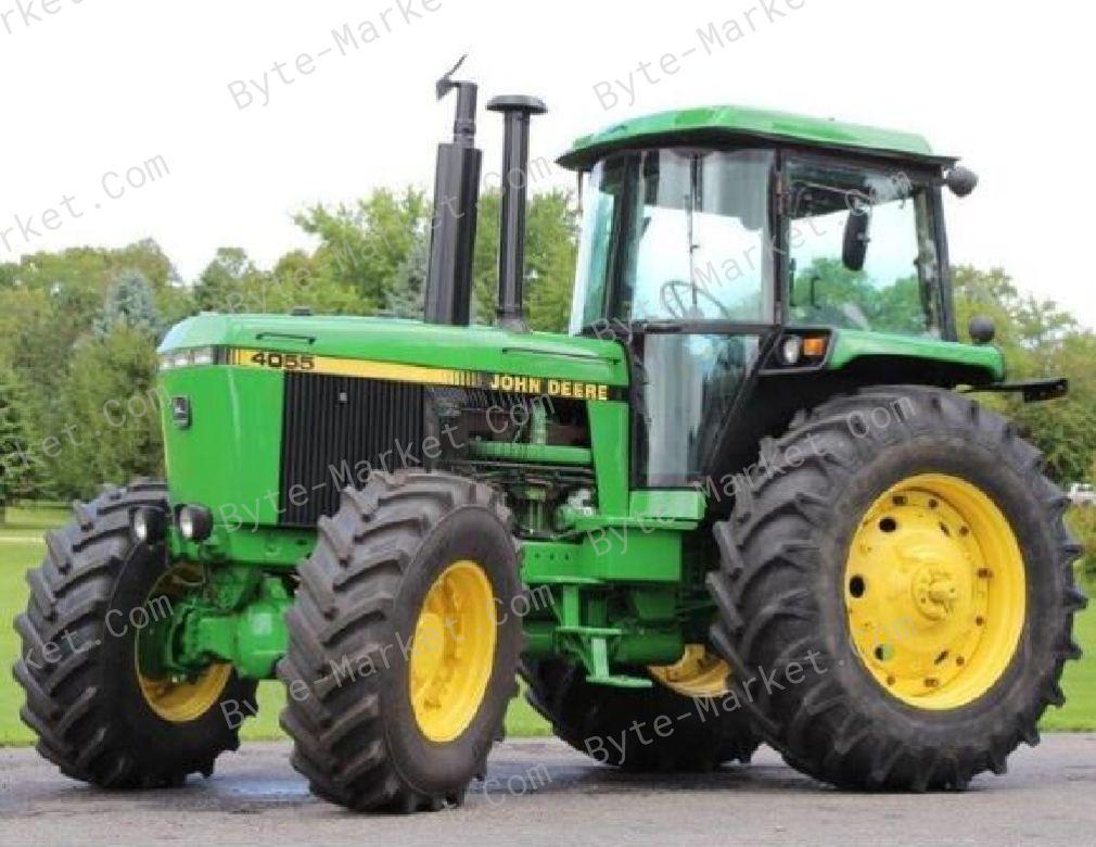 John Deere Tractors 4055 4255 4455 Repair Manual in PDF image