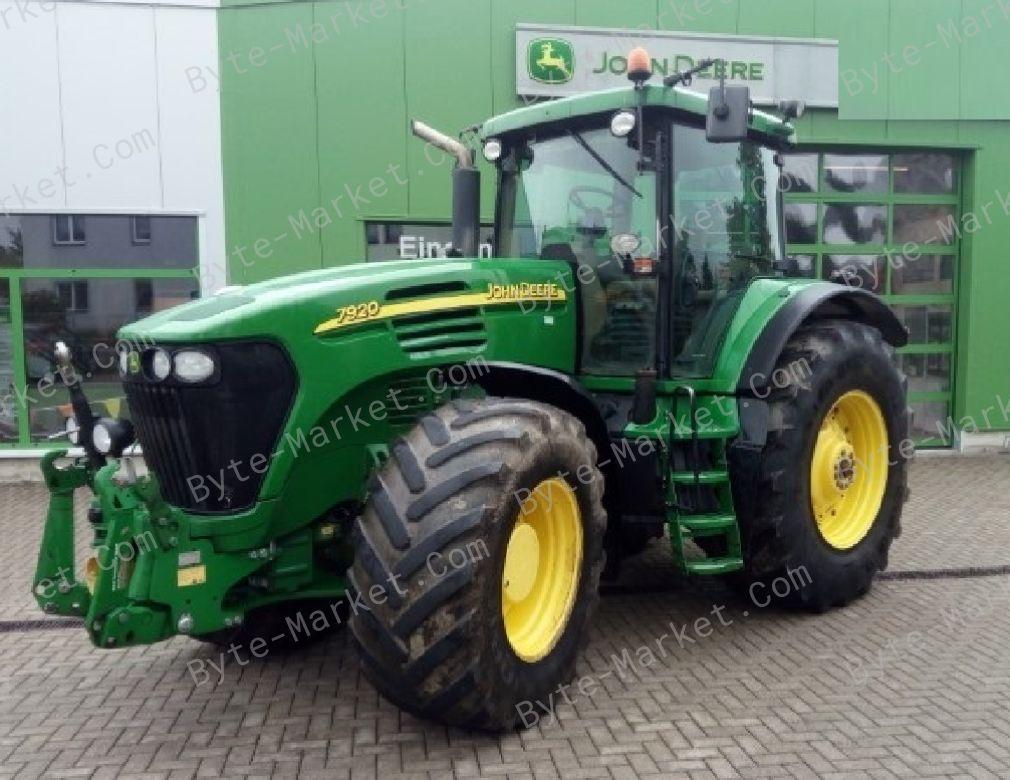 John Deere Tractors 7720/7820/7920 Operation/Test Technical Manual in PDF image