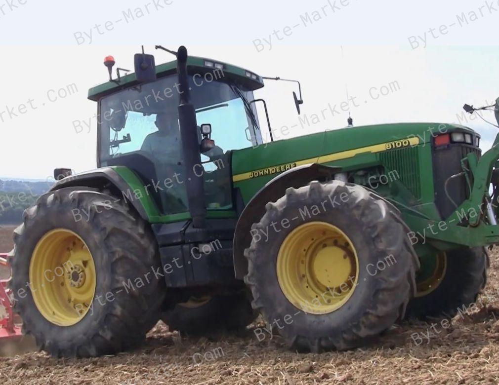 John Deere Tractors 8100/8200/8300/8400/8110/8210/8310/8410 Repair Technical Manual in PDF image