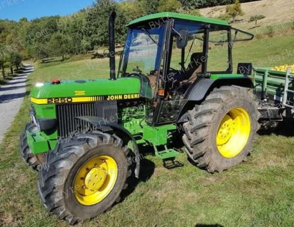 John Deere Tractors Technical Manual in PDF image