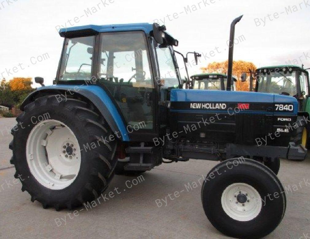 New Holland 5640 6640 7740 7840 8240 8340 Tractors Service Manuals in PDF image