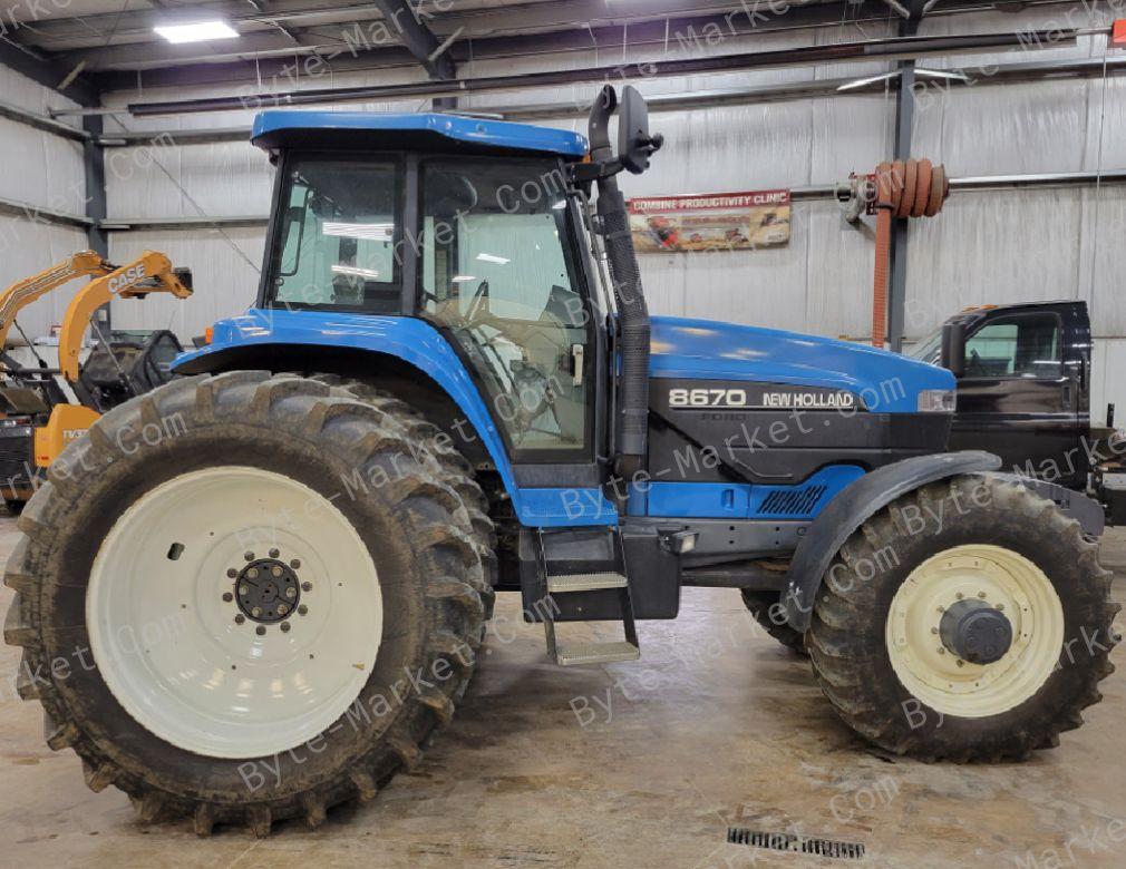 New Holland 8670 8770 8870 8970 Tractors Service Manual in PDF image
