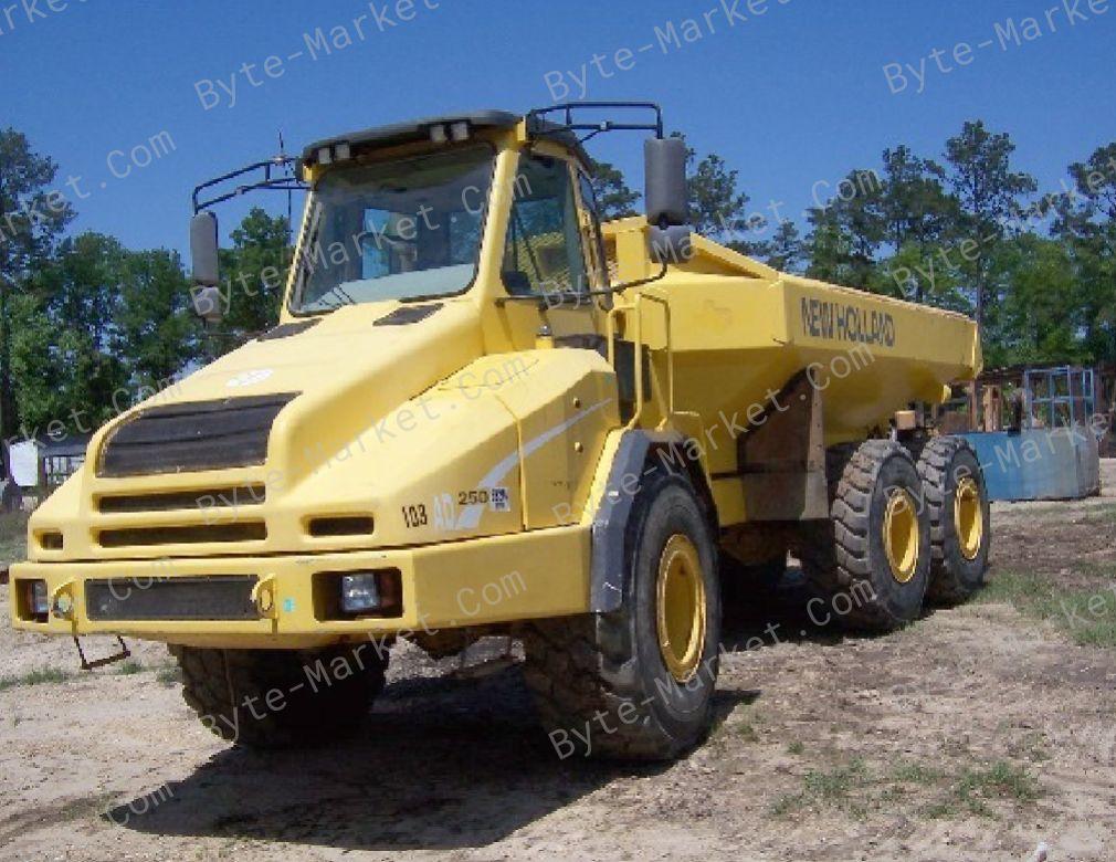 New Holland Articulated Dump Trucks AD250 Service Manual inPDF image