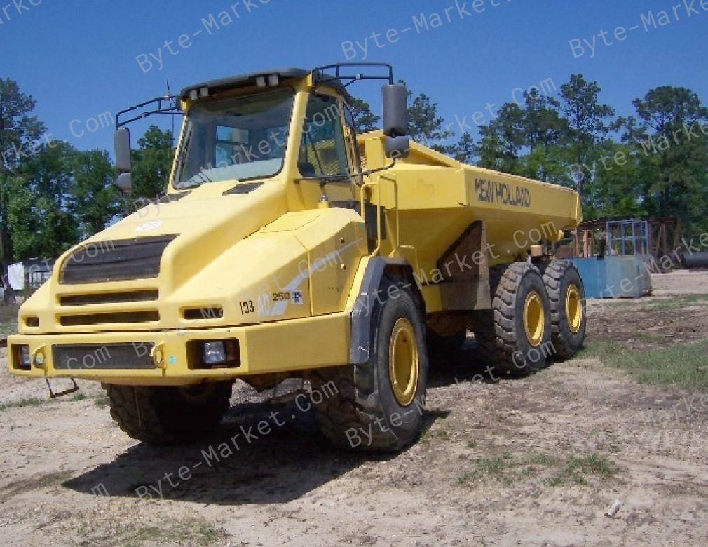 New Holland Articulated Dump Trucks AD300 Service Manual in PDF image