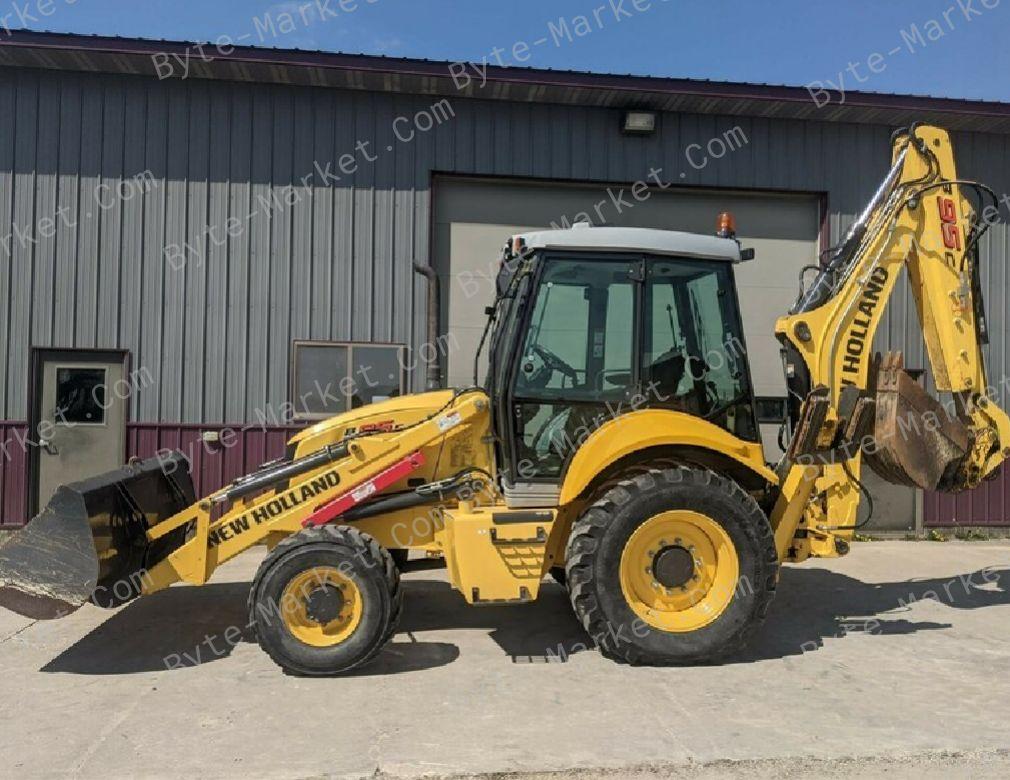 New Holland B95C/C LR/C TC/B110C Tier 4B Tractor Loader Set of Manuals in PDF image