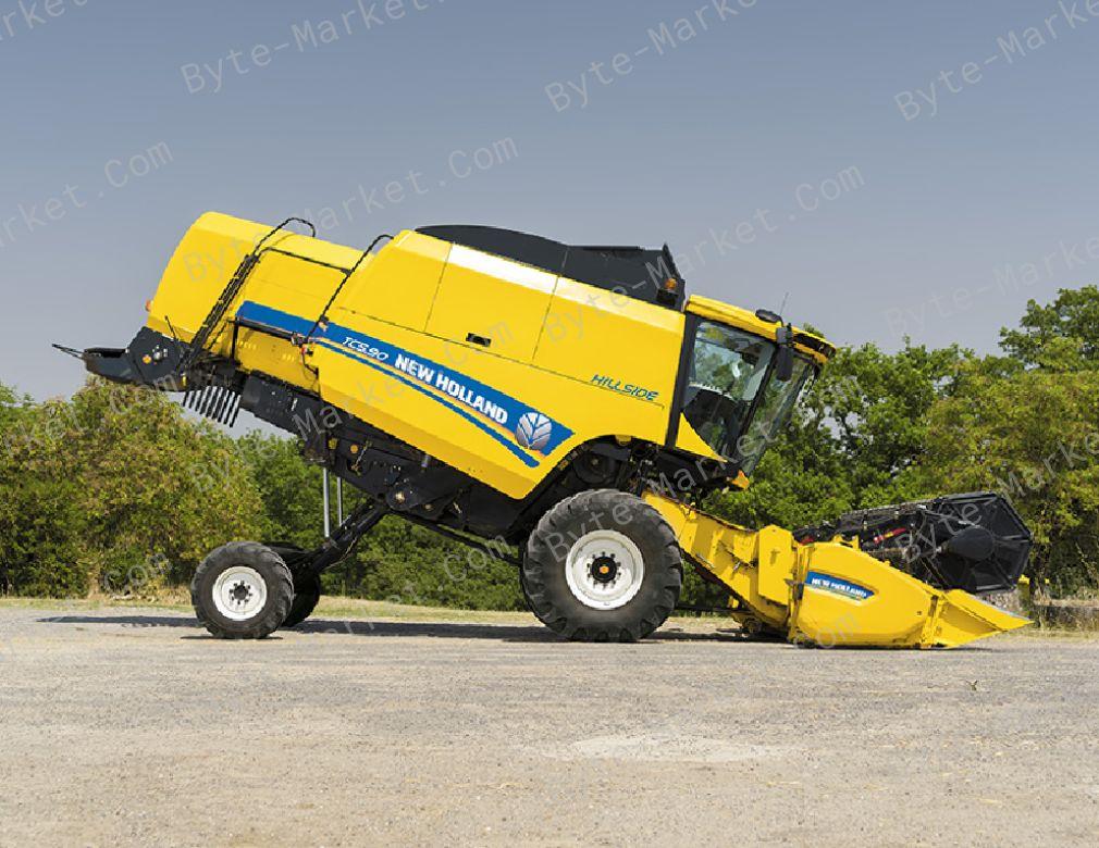 New Holland Combine TC4.90/TC5.70/TC5.80/TC5.90 Hillside Manuals in PDF image