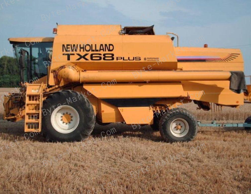 New Holland Combine TX60 Series Repair Manual in PDF image