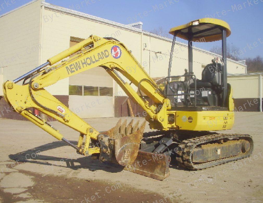 New Holland Compact Excavator EH45 Service Manual in PDF image