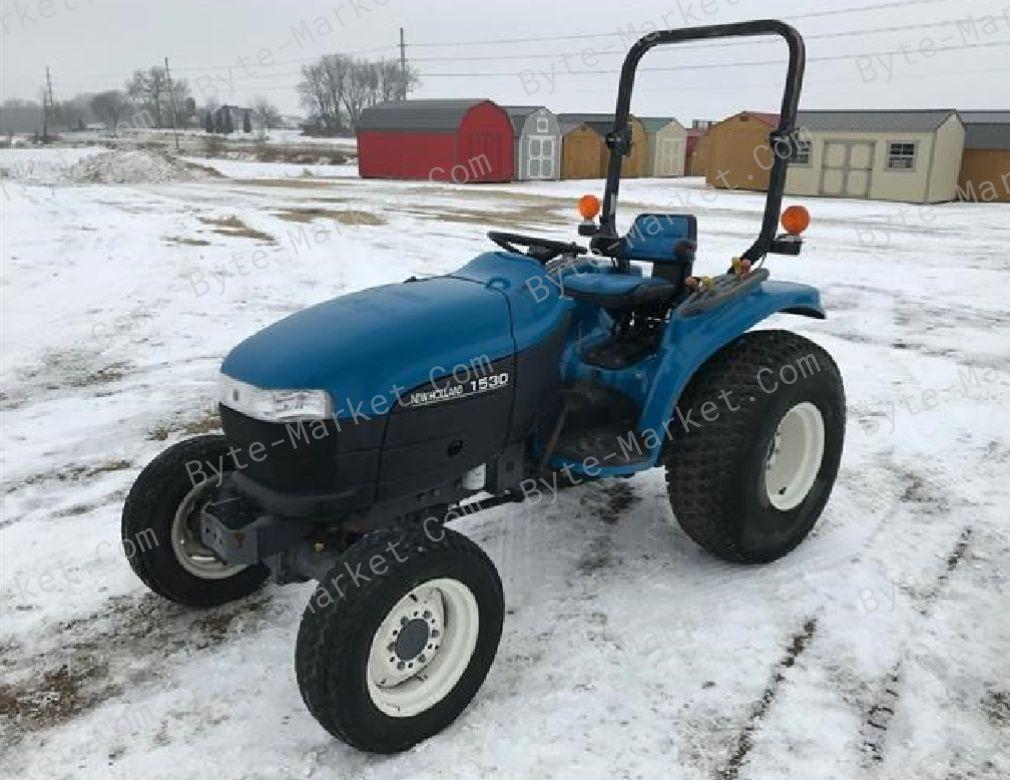 New Holland Compact Tractors T1560/T1570 Service Manual in PDF image
