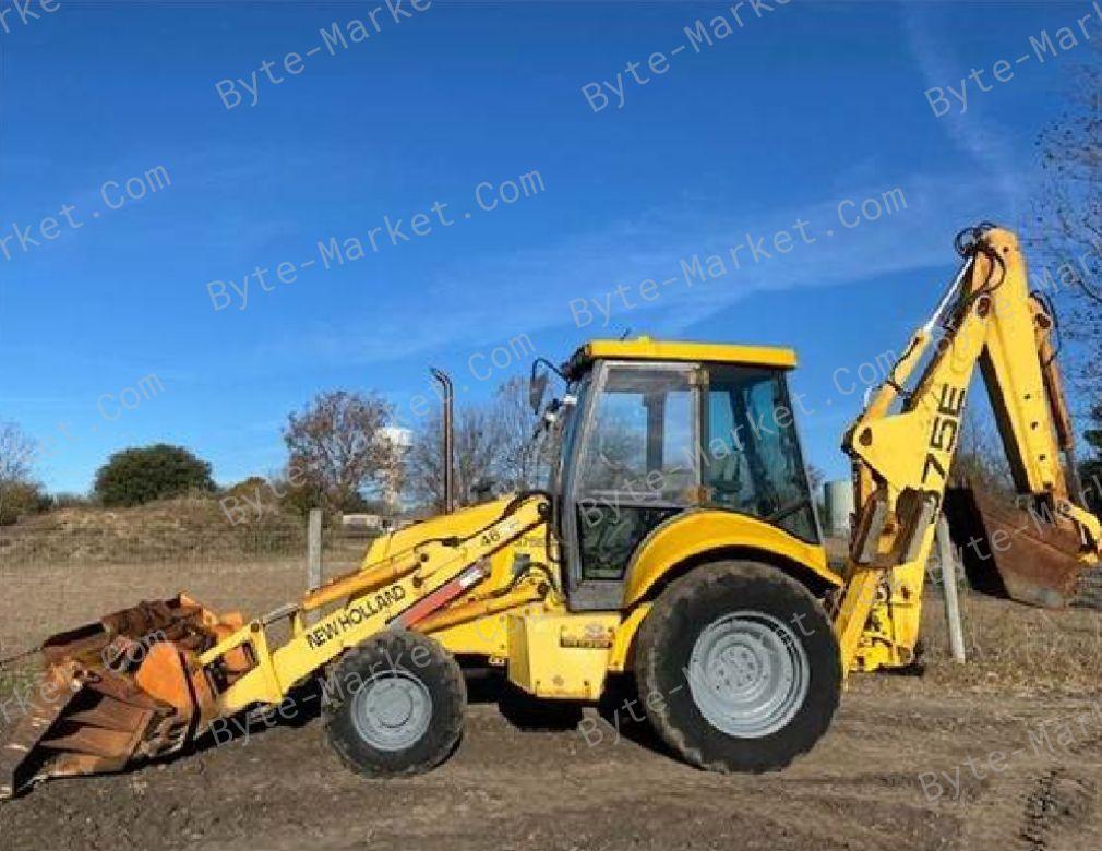 New Holland Construction 575E 655E 675E Service Manual in PDF image