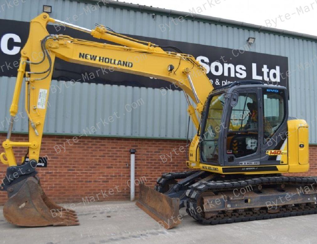 New Holland Crawler Excavator E230CSR Service Manual in PDF image