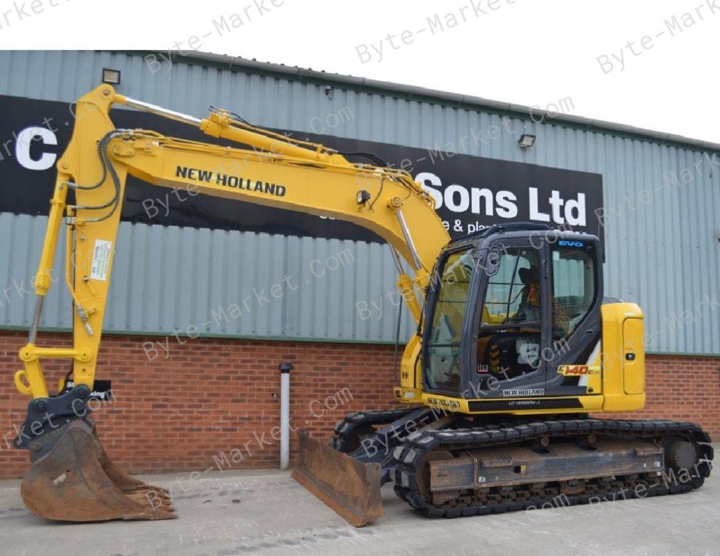 New Holland Crawler Excavator EH130 Service Manual in PDF image